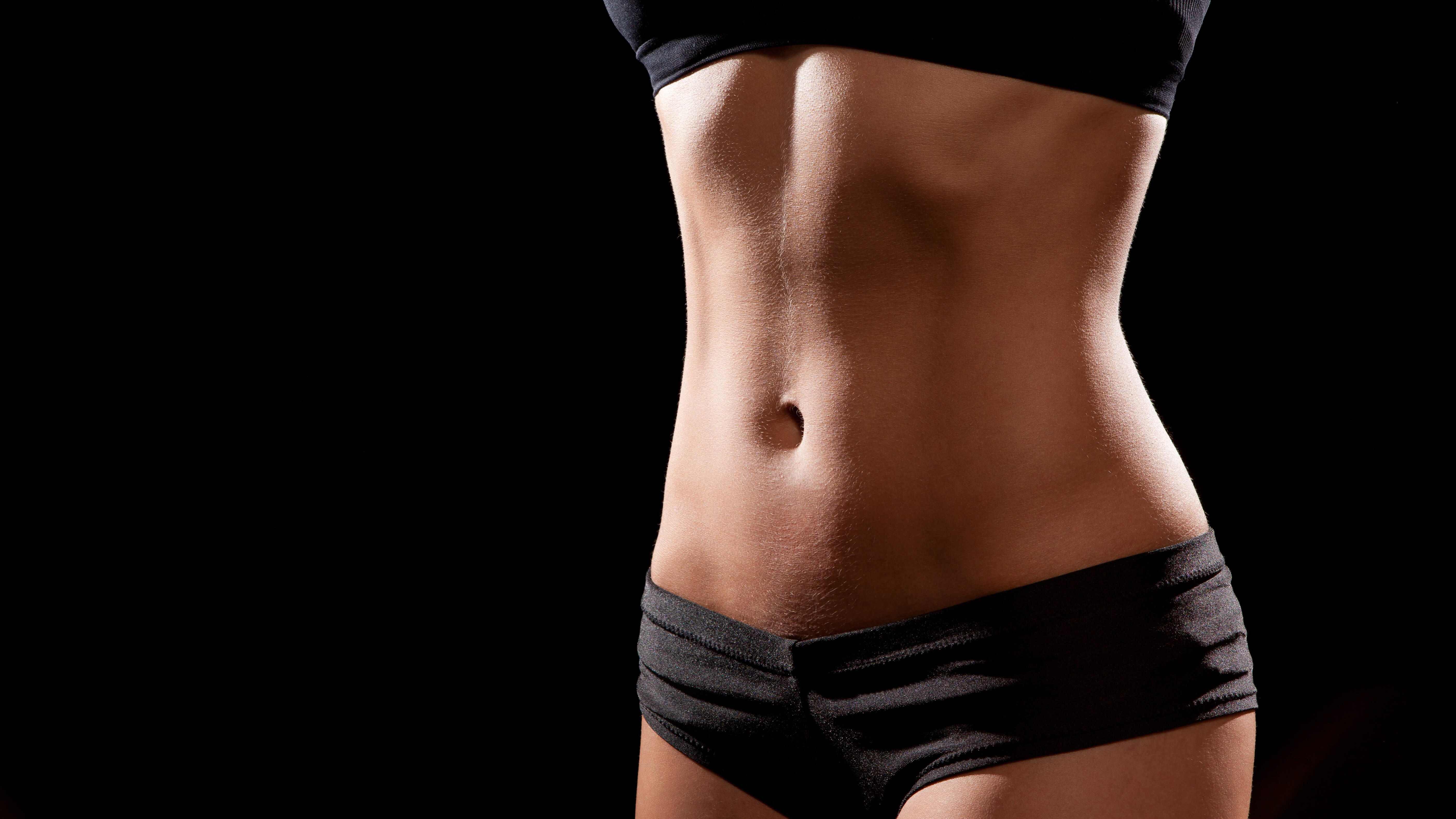 hot ab board abdominal liposuction post